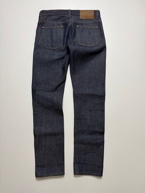 Naked & Famous Weird Guy Dirty Fade Selvedge Denim Jeans Mens W33